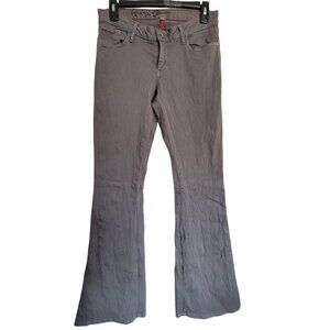 Alice & Olivia by Stacey Bendet Gray Flare Long Denim Jeans Style C307-109-560